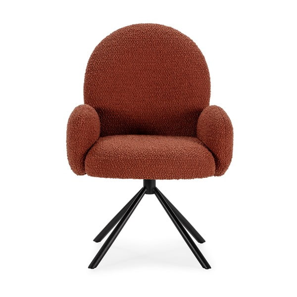 Kreslo v tehlovej farbe Dario – Marckeric-image-2