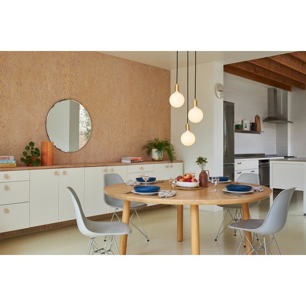 Stmievateľné závesné svietidlo v bronzovej farbe ø 25 cm Triple Pendant – tala-image-3