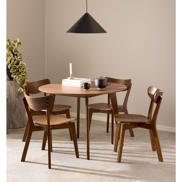 Okrúhly jedálenský stôl ø 105 cm Roxby – Actona-image-1