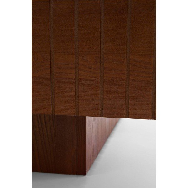 Tmavohnedý konferenčný stolík z MDF 90x90 cm Furuvik – Jotex-image-4