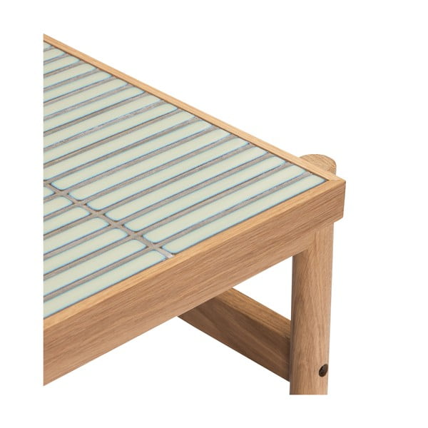 Konferenčný stolík v prírodnej farbe 66x60 cm Tile – Hübsch-image-2