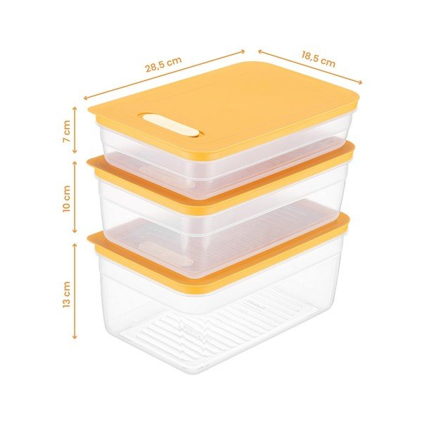 Potravinové škatuľky v súprave 3 ks – Hermia-image-4