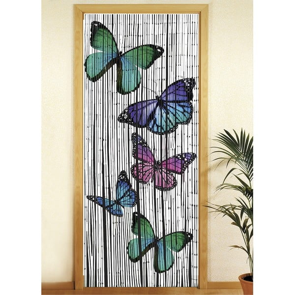 Bambusový záves do dverí 200x90 cm Butterflies - Maximex-image-1