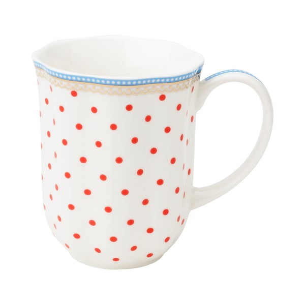 Porcelánový hrnček na kávu Happy Dot od Lisbeth Dahl, 2 ks-image-1