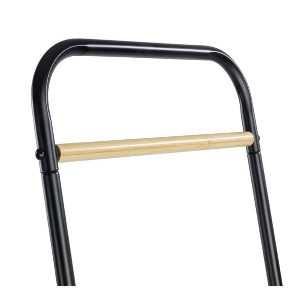 Čierny kovový stojan na oblečenie Surya - Wenko-image-4