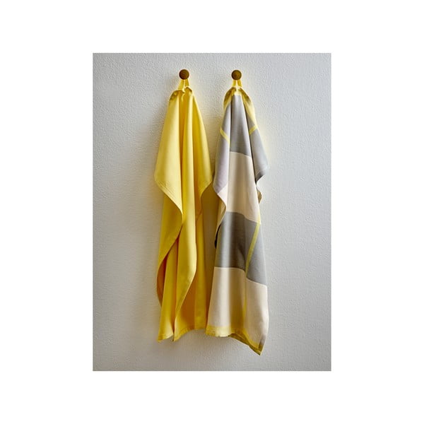 Bavlnené utierky v súprave 2 ks 50x70 cm Blocks – Södahl-image-1