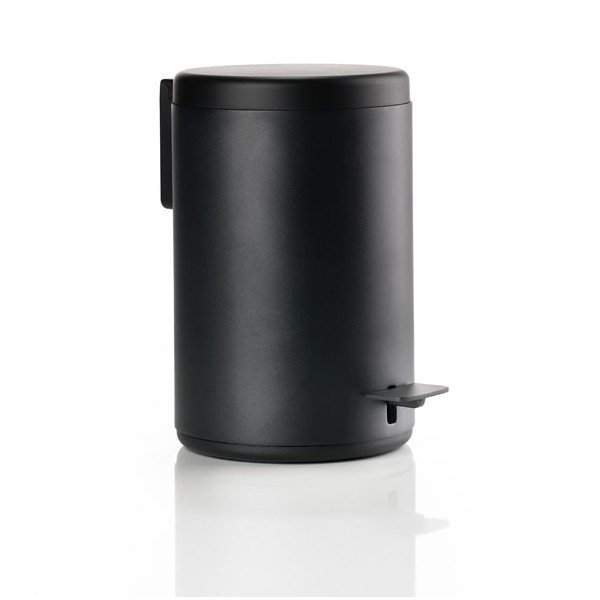 Čierny pedálový odpadkový kôš Zone Rim, 3 l-image-2