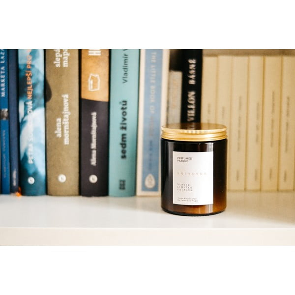 Vonná sójová sviečka doba horenia 40 h Slavic Edition: #09 Library – Perfumed Prague-image-3