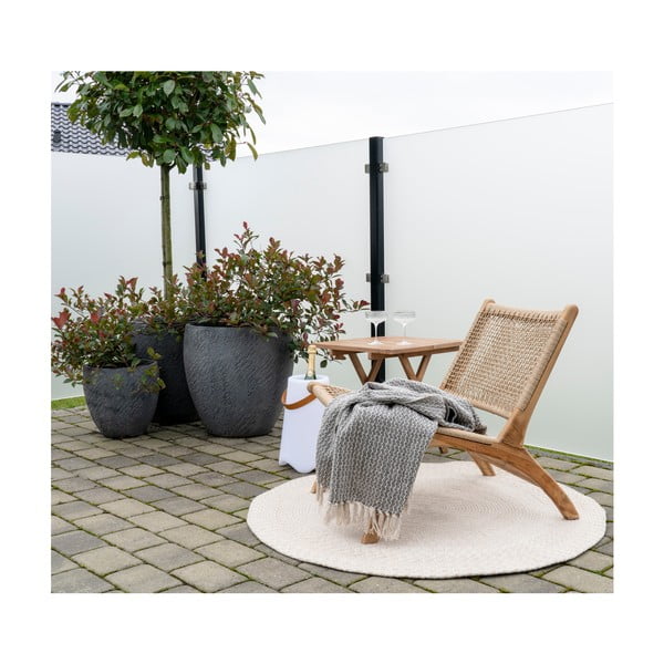 Hnedé záhradné kreslo z tíkového dreva Bonami Essentials Derby-image-4