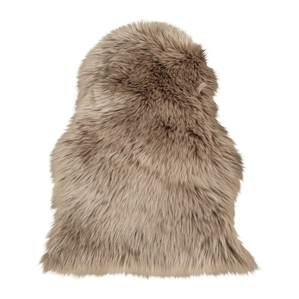 Hnedá syntetická kožušina 50x85 cm – House Nordic