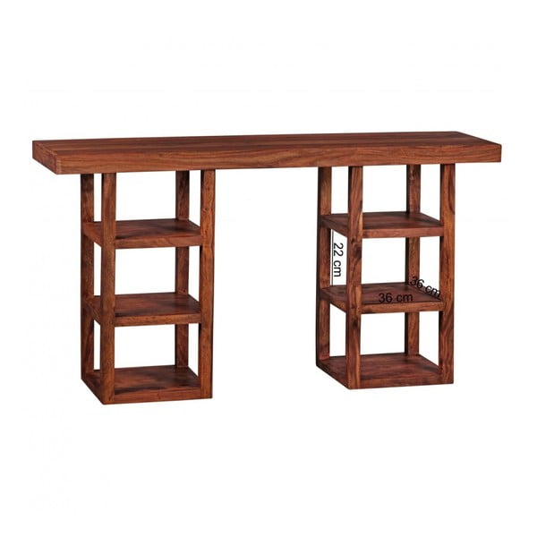Konzolový stolík z masívneho palisandrového dreva Skyport Jacinta