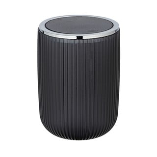 Čierny odpadkový kôš Wenko Acropoli, 2 l