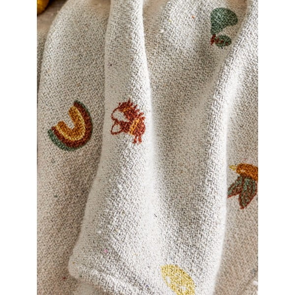 Biela detská deka 80x100 cm Agnes – Bloomingville Mini-image-2