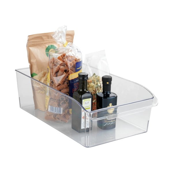 Priehľadný kuchynský organizér Wenko Basic, šírka 21 cm-image-2