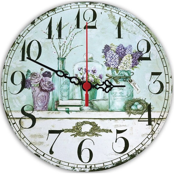 Nástenné hodiny Violet, 30 cm