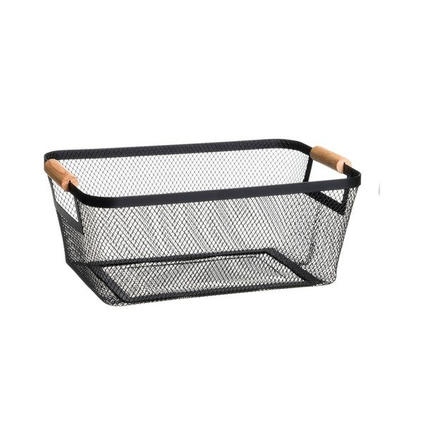 Drôtené kovové košíky v súprave 2 ks 33x21x14 cm – Casa Selección-image-3