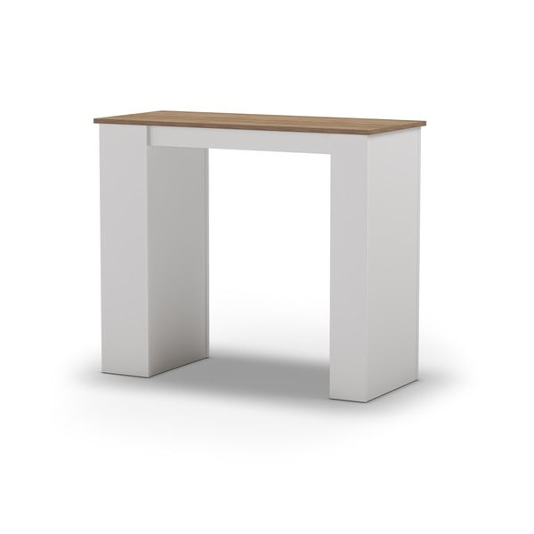 Barový stôl s doskou v dubovom dekore 52x120 cm Peru - Marckeric-image-4