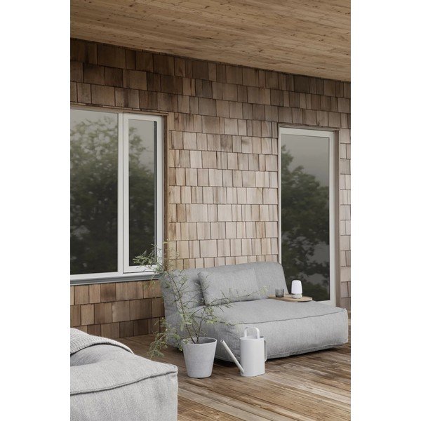 Sivý modul záhradnej pohovky (stredový diel) Grow – Blomus-image-1