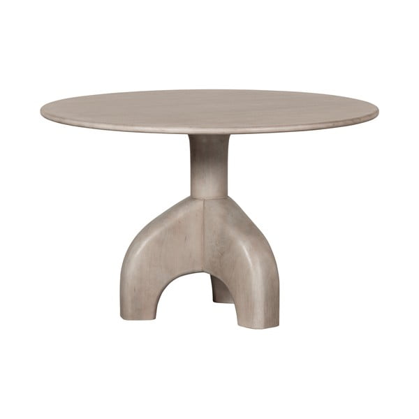 Okrúhly jedálenský stôl z mangového dreva ø 120 cm Smooth – BePureHome-image-1