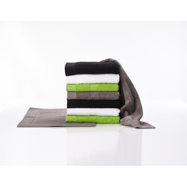 Čierny uterák Zone Classic, 50 x 100 cm-image-1