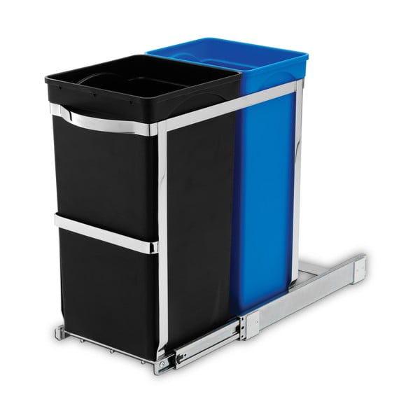 Plastový odpadkový kôš 35 l Dual - simplehuman-image-4