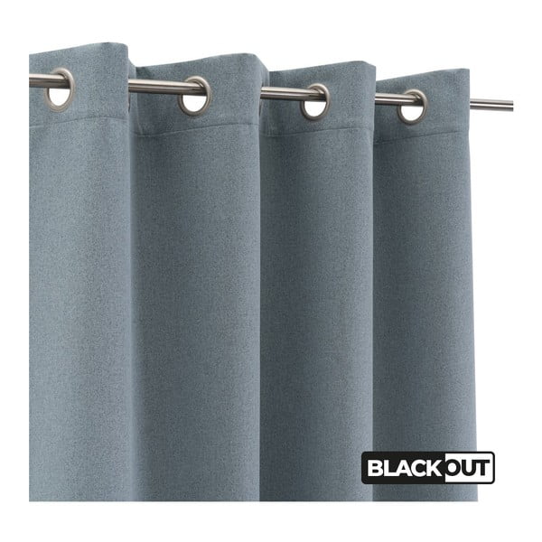 Sivozelený záves 135x260 cm Quality – Casa Selección-image-2