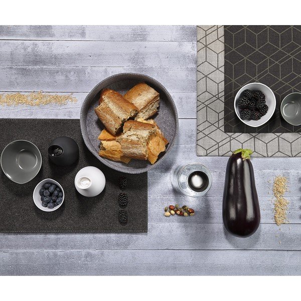 Sada 2 plstených košíkov Zone Dark Grey-image-1