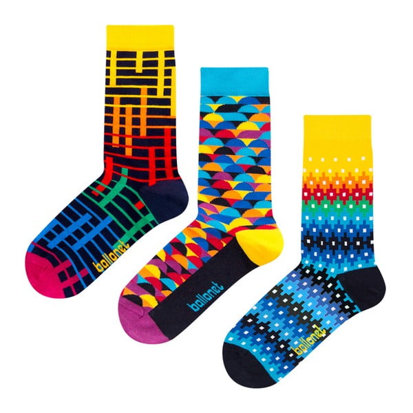 Darčeková sada ponožiek Ballonet Socks Color, veľkosť 41–46