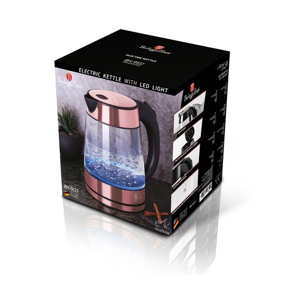 Ružová rýchlovarná kanvica 1.7 l I-Rose Edition - BerlingerHaus-image-4