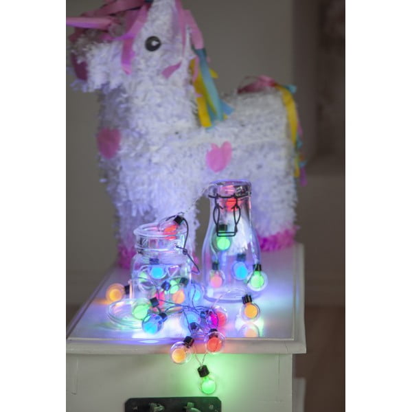 Farebná svetelná LED reťaz Star Trading Dew Drops, dĺžka 2,85 m-image-1