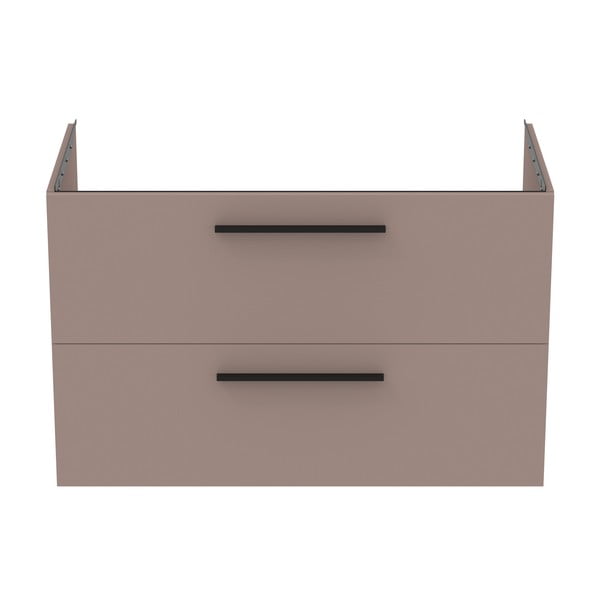 Sivobéžová závesná skrinka pod umývadlo 100x63 cm i.Life B – Ideal Standard