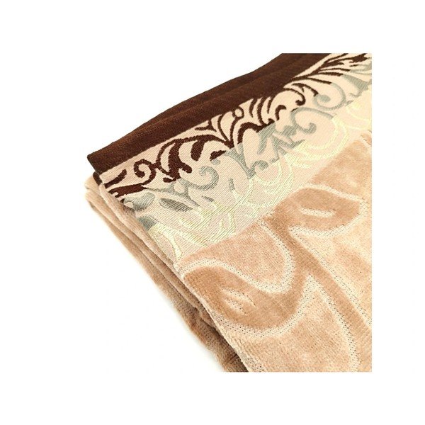 Hnedá bavlnená osuška 70x140 cm Skyline – JAHU collections-image-1