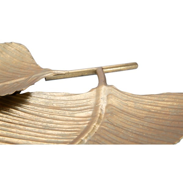 Kovová dekoratívna tácka Double Leaf - Mauro Ferretti-image-4