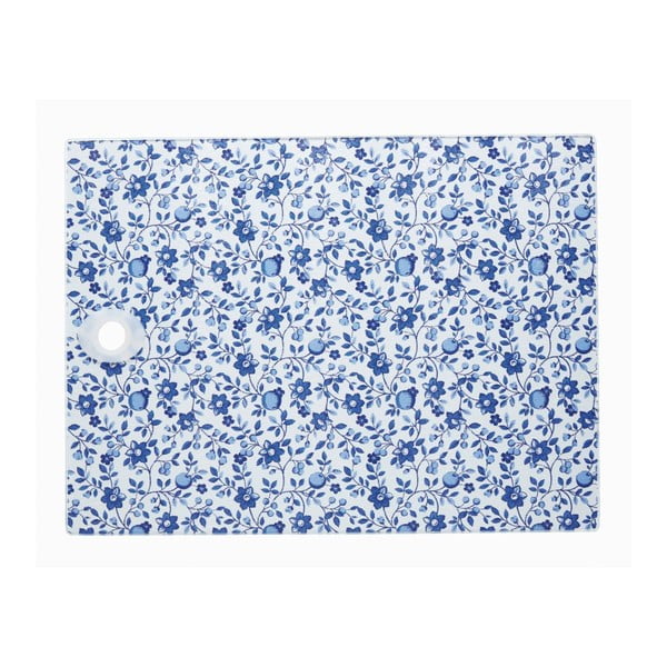  Doska na krájanie Blue Floral Pattern, 40x30 cm