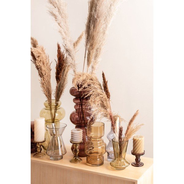 Sivá sviečka PT LIVING Layered, výška 7,5 cm-image-1