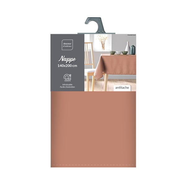 Obrus ​​140x200 cm Essentiel – douceur d'intérieur-image-1