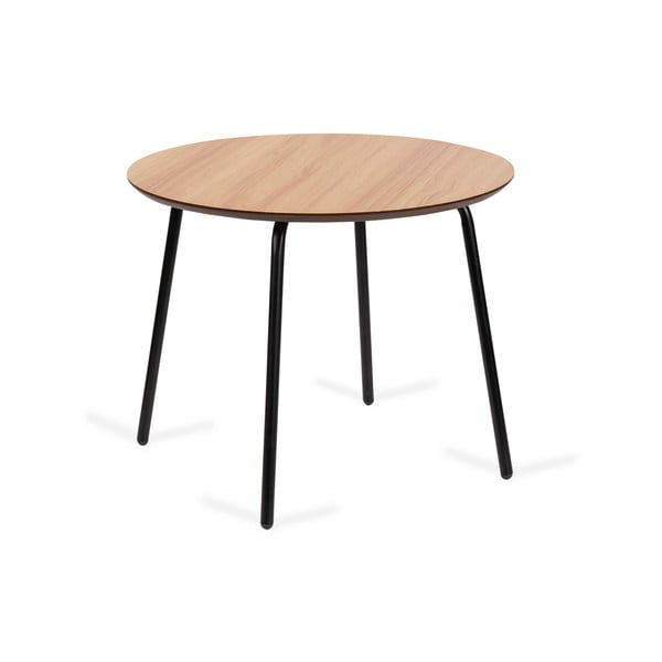 Okrúhle konferenčné stolíky v prírodnej farbe v súprave 2 ks ø 55 cm Luke – Bonami Essentials-image-2