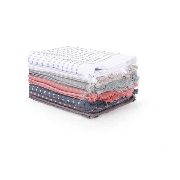 Bavlnené utierky v súprave 6 ks 40x60 cm Berlino – Foutastic