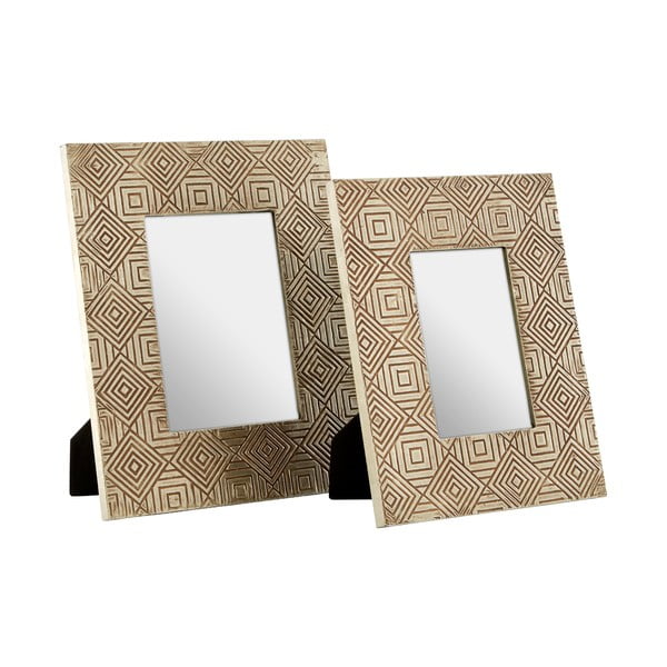 Drevený rámček v zlatej farbe 21x25 cm Bowerbird – Premier Housewares-image-3