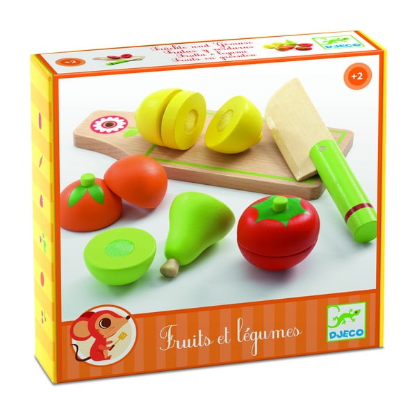 Detský set na krájanie ovocia Djeco Fruit-image-3