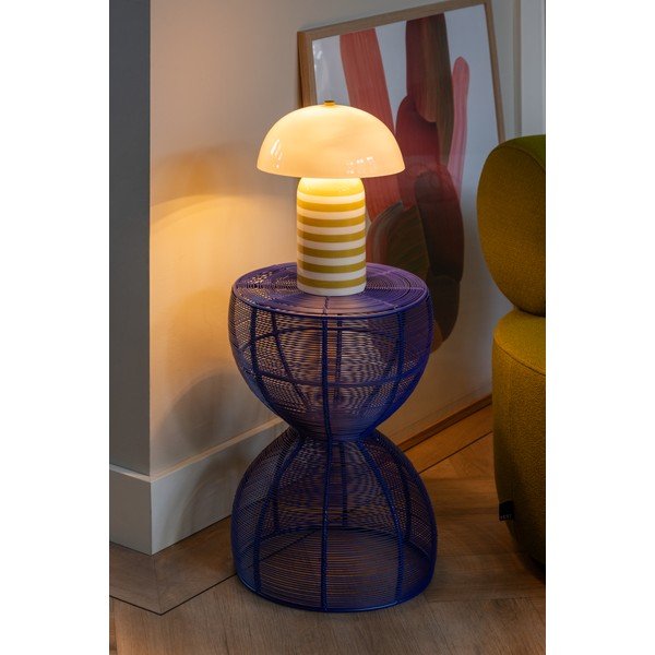 Kovový okrúhly odkladací stolík ø 30 cm Cuerda Doble – Leitmotiv-image-3