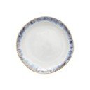 Biely/modrý dezertný kameninový tanier ø 15 cm Brisa – Costa Nova