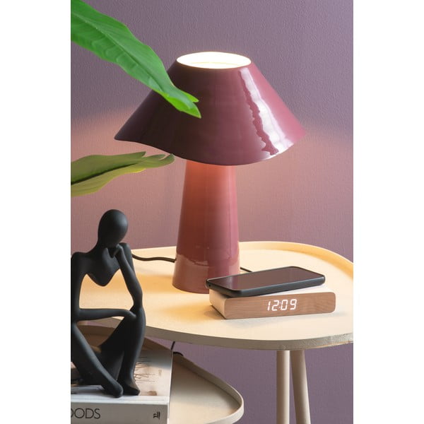 Ružovofialová stolová lampa (výška  33 cm) Ameno  – Leitmotiv-image-1