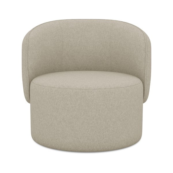 Béžové kreslo Ipo – Makamii-image-1