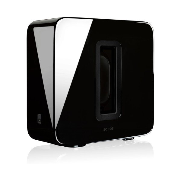 Čierny prenosný reproduktor Sonos Sub-image-3