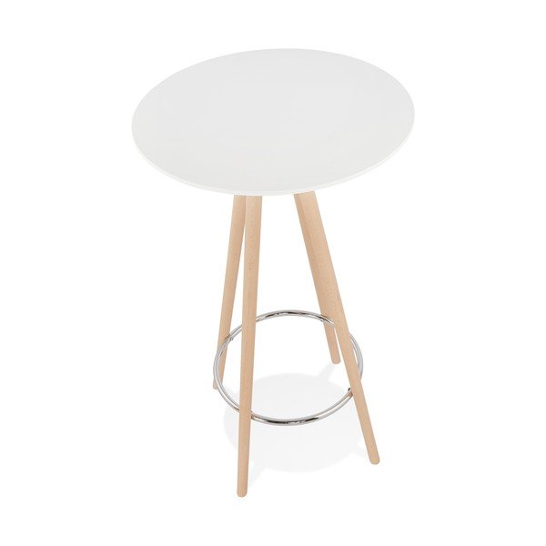 Biely barový stôl Kokoon Deboo, výška 110 cm-image-2