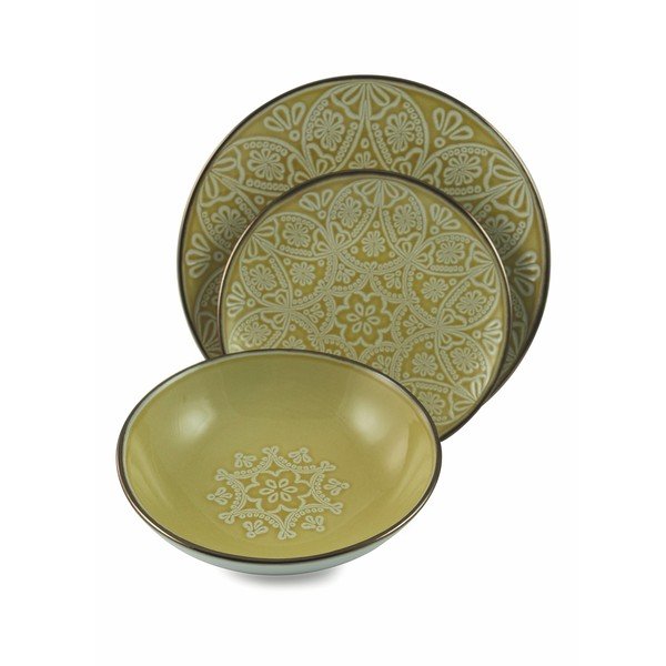 18-dielna sada farebného riadu z kameniny Villa d'Este Baku-image-4