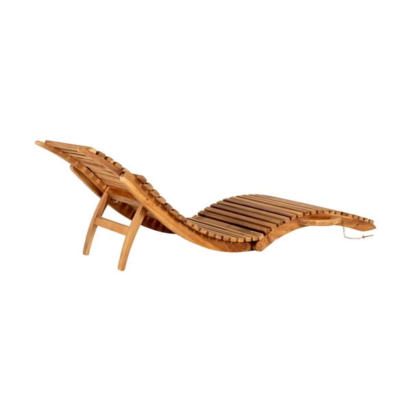 Záhradné ležadlo z tíkového dreva House Nordic Arrieta-image-4