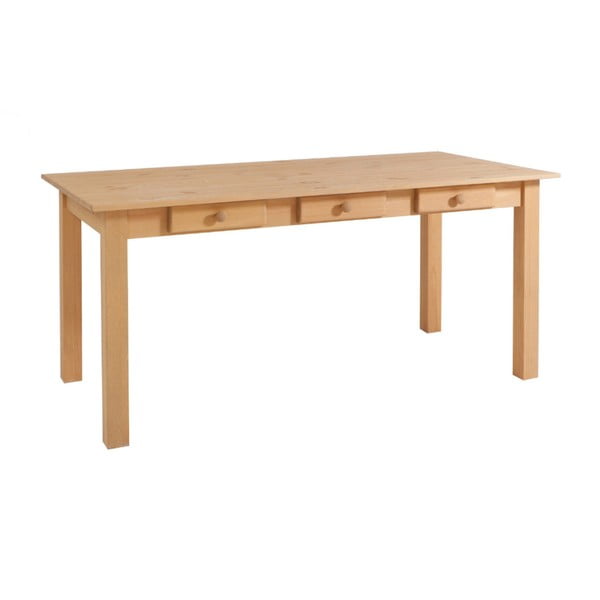 Jedálenský stôl z borovicového dreva Støraa Jamie, 80 × 160 cm