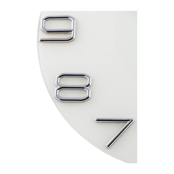 Hodiny Numbers Silver, 30 cm-image-2